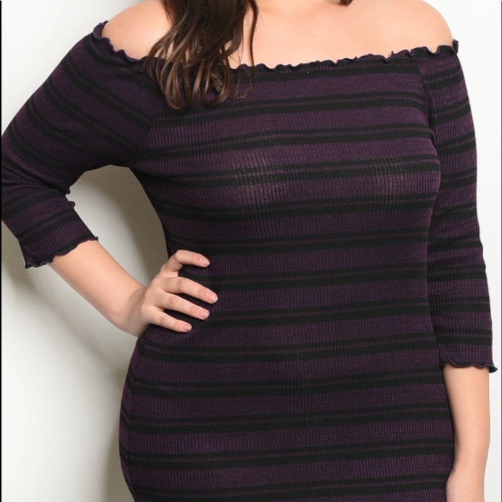 Purple dress